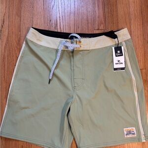 Rip Curl Men's Olive Board Shorts